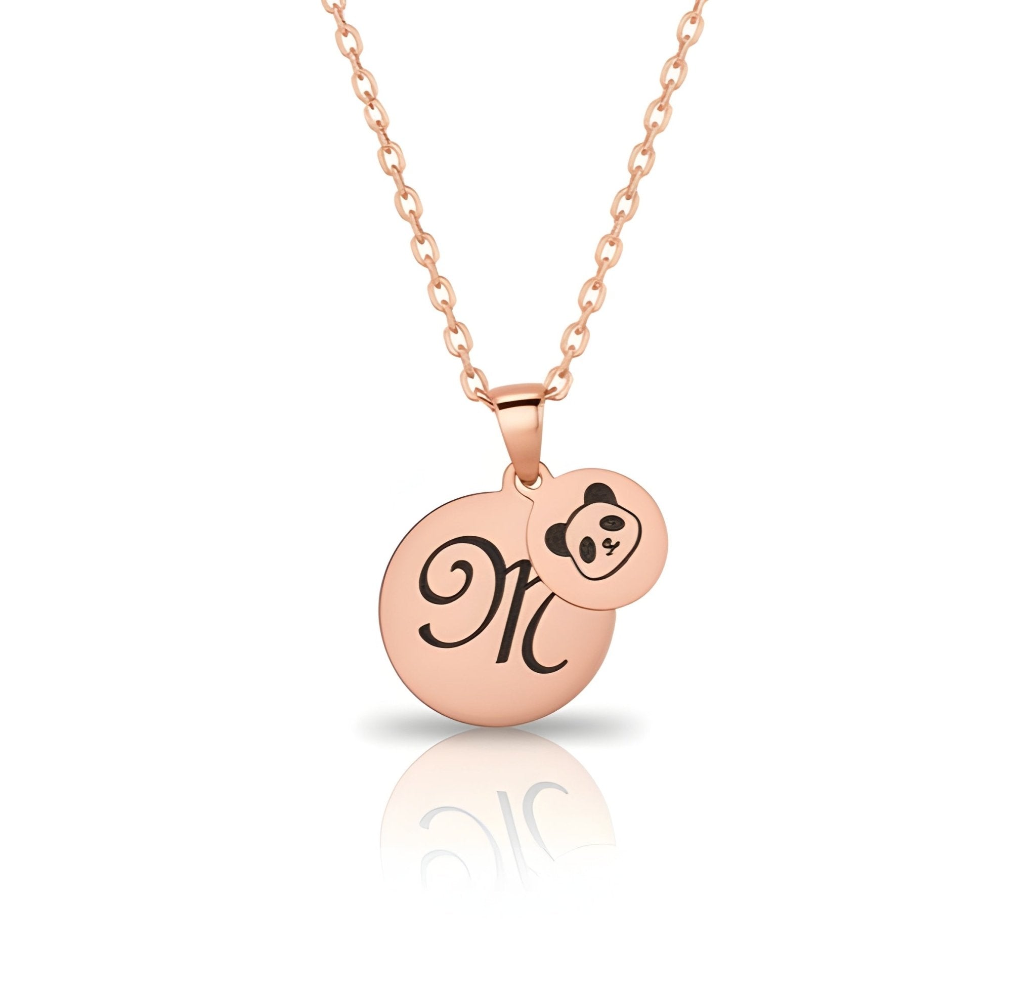 Double Pendant Necklace – Personalized & Stylish - EG LASER ENGRAVING