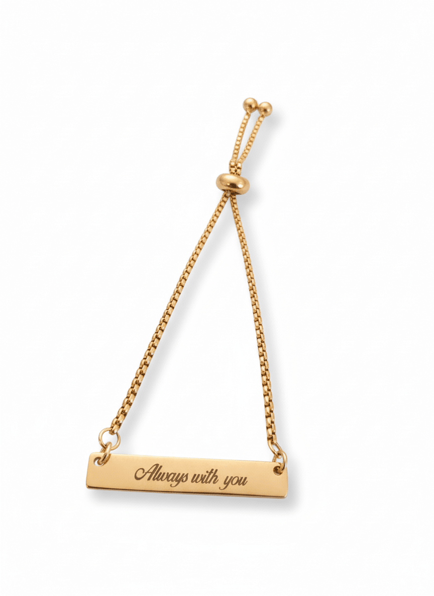 Personalised Laser Engraved Bracelet - EG LASER ENGRAVING
