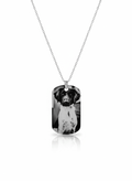Personalized Photo Tag Necklace - EG LASER ENGRAVING