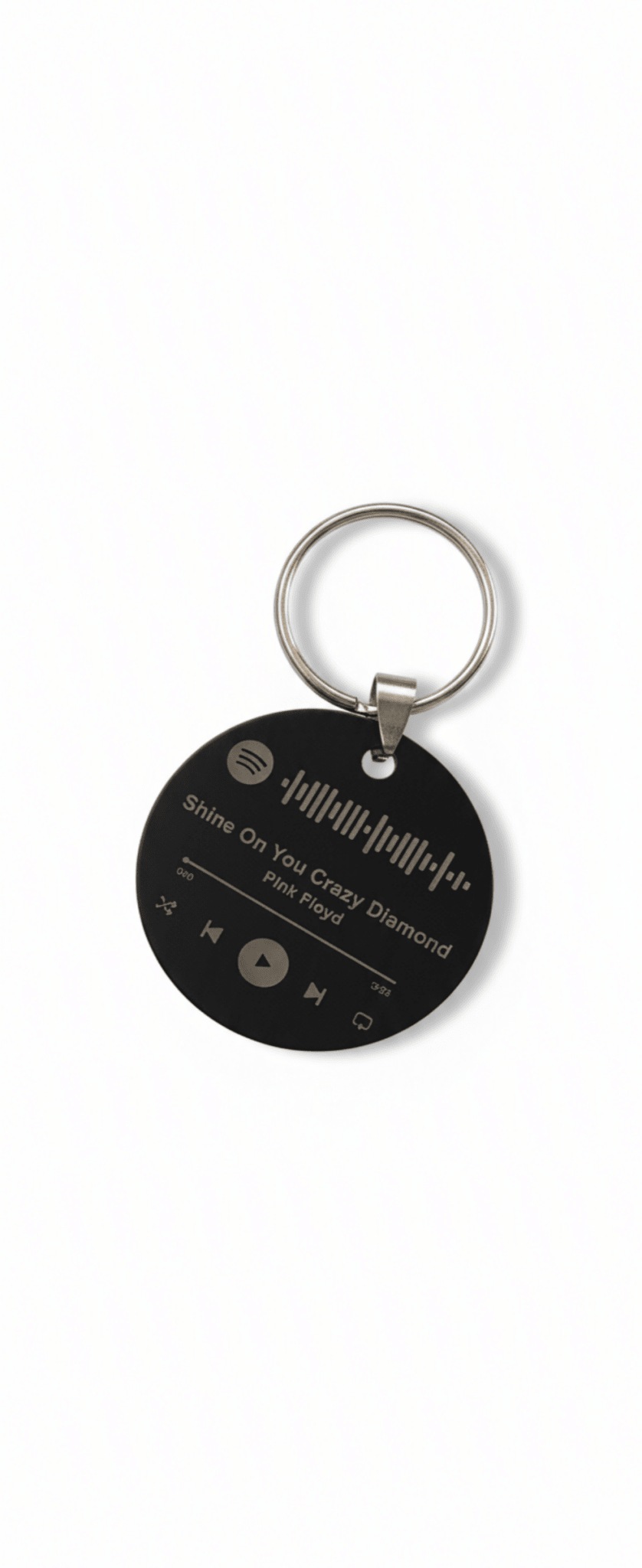 Scan & Play Spotify Keychain - EG LASER ENGRAVING
